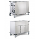 CHARIOTS BAIN-MARIE SUR COMPARTIMENTS CHAUFFANTS