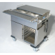 CHARIOTS BAIN-MARIE SUR COMPARTIMENTS CHAUFFANTS