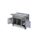 CHARIOTS BAIN-MARIE SUR COMPARTIMENTS CHAUFFANTS