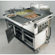 BAIN-MARIE S/ETUVE+COLONNE A ASSIETTES CHAUFFANTES