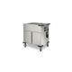 CHARIOTS BAIN-MARIE SUR COMPARTIMENTS CHAUFFANTS