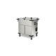 CHARIOTS BAIN-MARIE SUR COMPARTIMENTS CHAUFFANTS