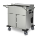 CHARIOTS BAIN-MARIE SUR COMPARTIMENTS CHAUFFANTS